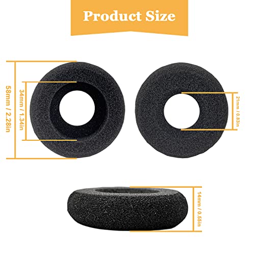 Ear Cushions for Plantronics Headset Earpads Replacement Headphones Ear Pad