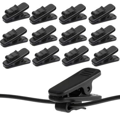 26Pcs Headphone Cable Clips, Small Cord Management Clips for Earphones & Microphones – Secure & Organize 1.5mm-2.5mm Round Wires, Ideal for Sports, Office, Travel, and Daily Use