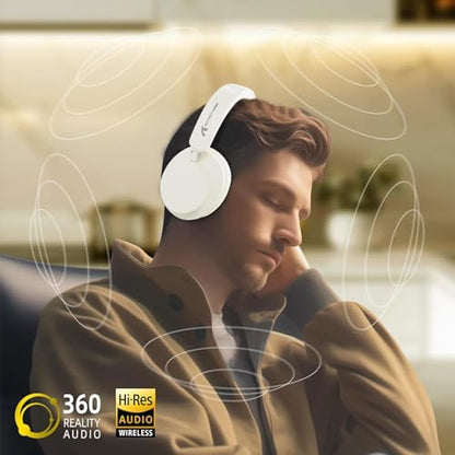 ATTACK SHARK G500 Wireless Over-Ear Noise Canceling Gaming Headphones-Beige