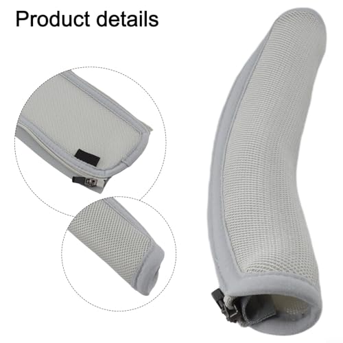 Breathable Mesh Headband Cover for Sony WH-1000XM6, Soft Replacement Pad Cushion with Zipper for Easy Cleaning, Protective Sleeve to Reduce Pressure and Sweat(Gray) - size: Gray
