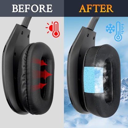 SOULWIT Cooling Earpads for BlueParrott B450/S450 - Black