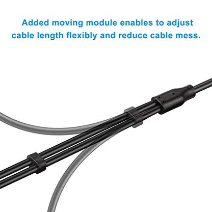 J&D 3.5mm to Dual 1/4 TS Stereo Breakout Cable, Gold Plated Audiowave Series 3.5mm 1/8 inch TRS Female to 2X 6.35mm 1/4 inch TS Male Mono Audio Cable Splitter for Spekers, Amplifiers, Mixs, 6 Feet - size: 6 Feet