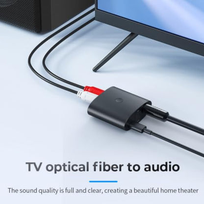 Bluetooth Receiver for Home Stereo, AUX RCA to Bluetooth Adapter