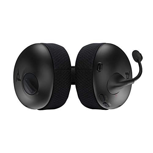 PDP AIRLITE PRO Wireless Power Stereo Gaming Headset with Noise Cancelling Microphone: Compatible with PS5/PS4/PS3 Console/PC Windows 10, Comfortable Lightweight Headphones, Long Battery Life (black)