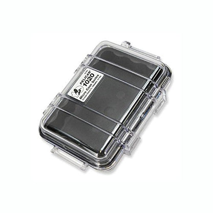 Pelican 1020 Micro Case (Black/Clear) - color: Black/Clear