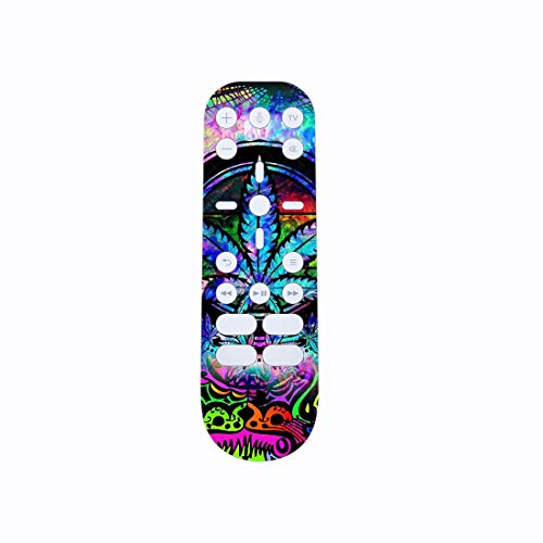 PlayVital Psychedelic Leaf Full Set Skin Decal for ps5 Console Digital Edition, Sticker Vinyl Decal Cover for ps5 Controller & Charging Station & Headset & Media Remote - color: Psychedelic Leaf