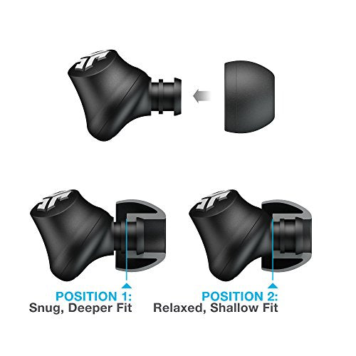 JLab Audio JBuds2 Premium in-Ear Earbuds with Guaranteed Fit | Wired Earbuds | Titanium 10mm Drivers Noise Reducing | Nickle-Plated 3.5mm Audio Jack | Teal - color: Teal, style: Earbuds