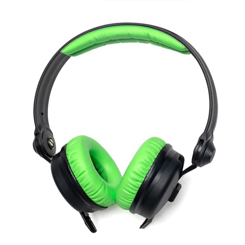 Ear Pads Headband Kit for Sennheiser HD25, HD250BT, HMD25, Green - color: Green