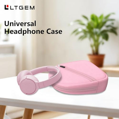 Headphone Headset Case Bag Compatible with JBL Tune 770NC, 720BT, 510BT, 520BT, 500BT | Soundcore by Anker Q20i, Q20, Q30, Q45 | Sony | BERIBES | TOZO | KVIDIO | JLab | Bose On-Ear Headphones - Pink - color: 4.Pink