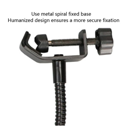 professional microphone windproof and spray proof cover, 6-inch double-layer windproof screen with flexible 360 ° gooseneck clip stabilizing arm, suitable for Blue Yeti and any other microphone (1)