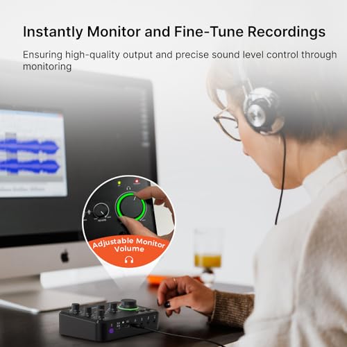 NearStream Audio Interface for Recording/Streaming/Podcasting (AMIX20B)