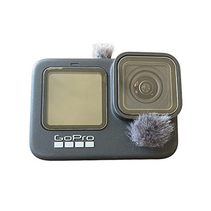 Camera Mic Wind Muff For Go Pro Hero 9 10 Dead Cat Windscreen Microphone Cover For Series Of Go Pro Hero (Grey) - color: Grey