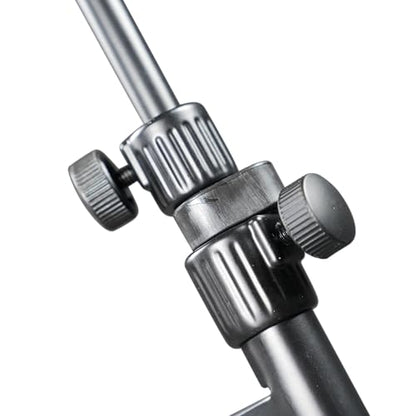 Gator Frameworks Rok-It Series Tripod Mic Stand Adjustable with 31.5" to 61.5" Height, Fully Collapsible for Convenient Travel (RI-MIC-520) - style: Standard Tripod