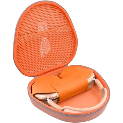 Hard Case for Apple AirPods Max 2/AirPods Max Wireless Headphones - color: Orange Case
