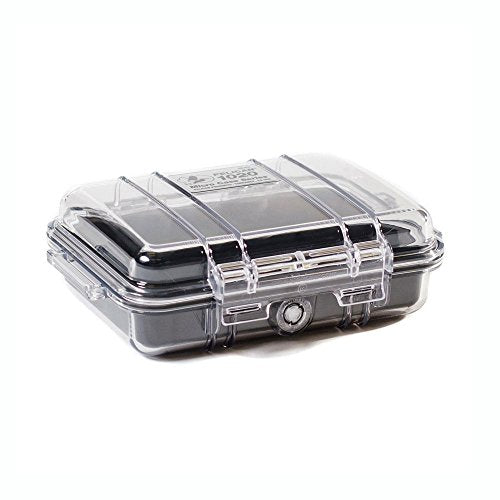 Pelican 1020 Micro Case (Black/Clear) - color: Black/Clear