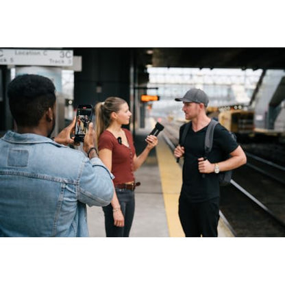 Sennheiser Profile 2-Person Clip-On Wireless Audio System/Recorder for Camera & Smartphone | 2.4 GHz Bundle with Lavalier Microphone+ Cleaning Cloth (3 Item)