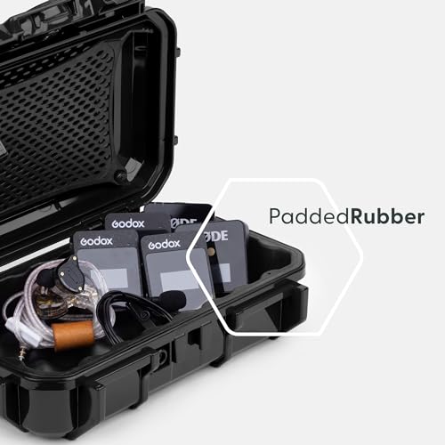 Evergreen | in Ear Monitor Protective Cases for IEM - Compatible with KZ ZS10 Pro, ZST, ZEX, AS10, AS16, ZSN Pro X, YINYOO, TANGZU, Moondrop, Shure SE215, Airpods (56 Black) - color: 56 Black