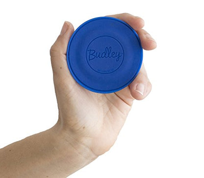 Budley - Tangle-Free Earphone/Earbud Case, Compact Storage System, Silicone (Royal Blue, Set of 1) - color: Royal Blue