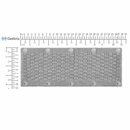Geekria Large Knit Fabric Headband Pad Compatible with Logitech, Turtle Beach, Panasonic, AKG, Sennheiser, Sony Headphones, DIY Easy Install (Grey)