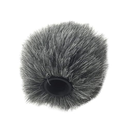 UPKOCH Mic Furry Windscreen for Camera Microphone Protective Cover Accessory Premium Quality Windproof Design for Enhanced Outdoor Shooting