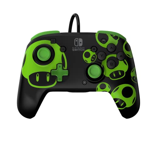 PDP Rematch Wired Gaming Controller: 1-Up Mushroom, Nintendo Switch 2, Lite - color: 1-UP
