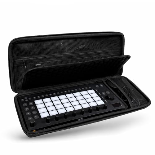 Musiin Groovebox MIDI Controller Case Compatible with Ableton Move - color: black