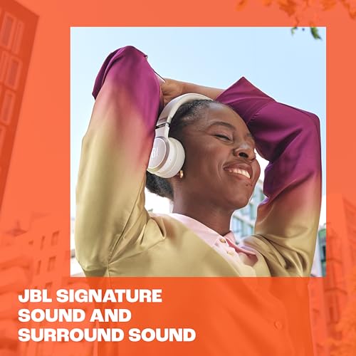 JBL Live 670NC Wireless On-Ear Headphones, Adaptive NC - Black | Bluetooth Headphones With Surround Sound, up to 65H Battery Life, Fast Charging, Built-In Mic, Voice Assistant, Foldable - color: Black