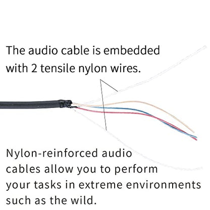 Acoustic Tube Walkie Talkie Earpiece for Ailunce HD1 Retevis RT29 RT48 RT47 RT47V RT82 RT83 RT87 RB23 RB46 NR30 TYT2017 for Motorola GP328PLUS EX500 M6 Radio Headset with PTT Mic