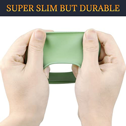 SOULWIT Sweat Proof Silicone Ear Cover for AirPods Max, Comfortable Fit for Gym Exercise, Easy to Clean, No Sound Quality Loss - Green - color: Green
