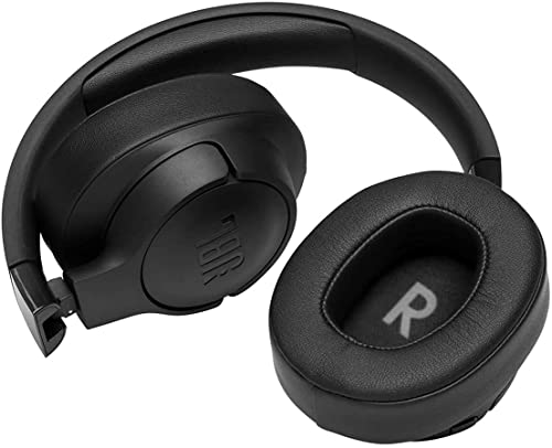 JBL Tune 760NC Over-Ear Headphones - Lightweight JBL Headphones Wireless Bluetooth, Foldable with Active Noise Cancellation - Bulk Packaging - Black (Renewed)