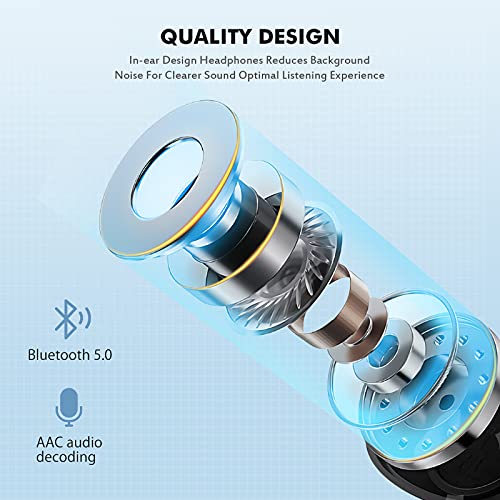 iPhone Wired Earbuds 2 Pack with Microphone and Volume Control, in-Ear | Two pairs of wired earphones for iPhone with a built-in mic and volume control and a secure in-ear fit for calls and music.