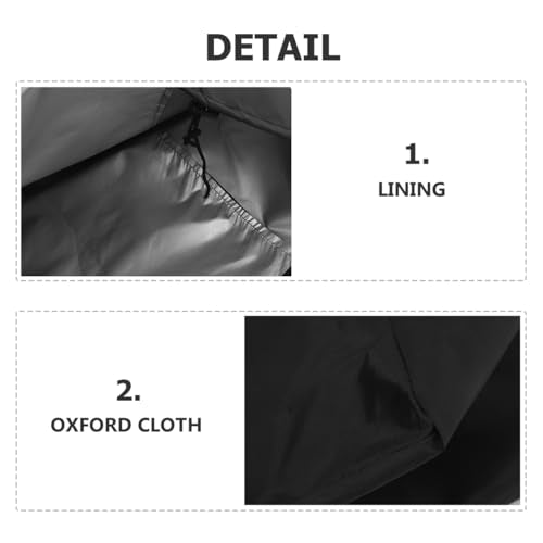 ibasenice Outdoor Audio Dust Cover Weatherproof Oxford Fabric Speaker Cover for Protection against Rain and Dust Fits Most Outdoor Speakers 17.99 X 11.81 X 11.02 Inch