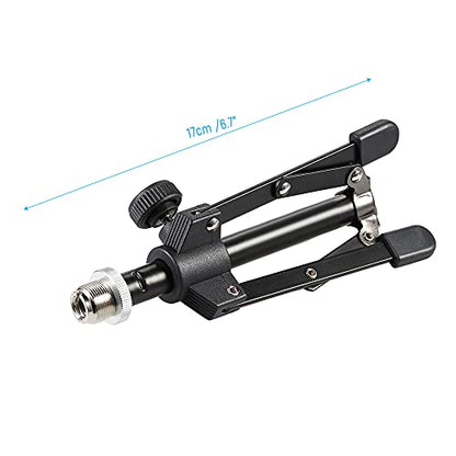 Mini Mic Stand Mini Foldable Desktop Tabletop Tripod Microphone Mic Stand Holder