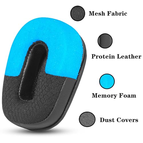 Mesh Fabric Earpads for BlueParrott B350 XT B350XT Noise Canceling Headset