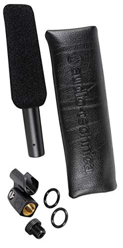 Audio-Technica (2) AT875R Shotgun Condenser Microphones Ideal for Video Production and Broadcast Audio Acquisition