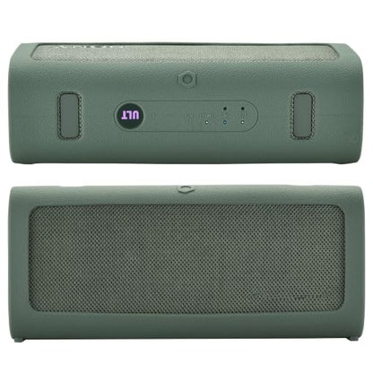 Case for Sony ULT Field 3 Speaker, Shockproof Non-Slip Cover | Custom-fit silicone cover, shockproof, non-slip grip, includes shoulder strap. Protects against scratches, dust, drops. - color: Green