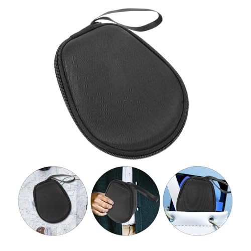 KALLORY Earphone Carrying Case Waterproof Storage Bag with Zipper, Portable Small Earphone Organizer for Travel, Compatible with Bone Conduction and Other Brands