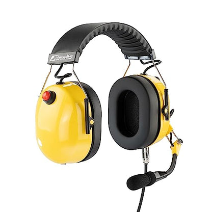 Arrowmax AHDH0042-YW-M9 Noise Cancelling Headset Compatible with Motorola Radios APX6000 APX7000 APX8000 XPR6350 XPR6550 XPR7550 XPR7350e XPR7550e XPR7580e APX 6000 7000 8000 XPR 6550 7550 7550e with