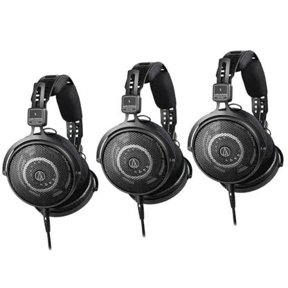 Audio-Technica ATH-R50x Pro Over-Ear Reference Headphones, Black, 3-Pack