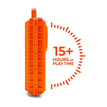 ECOXGEAR EcoExtreme 2 Dry Box Bluetooth Speaker for Your Smartphone (Orange) - color: Orange