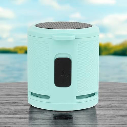 Altec Lansing HydraMicro - Waterproof Bluetooth Speaker, Lightweight & Portable Speaker for Travel & Outdoor Use, Mint - color: Mint, style: HydraMicro