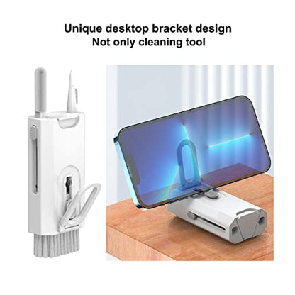 8 in 1 Electronic Cleaner Kit, Multi-Function Keyboard Cleaning Tools for Airpods Laptop iPhone Headphone Earbuds, Tech Cleaning Kit for Cell Phone USB c Charger Port MacBook pro Computer