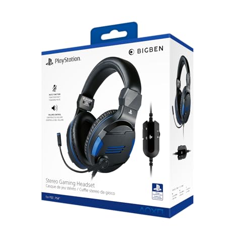 Nacon BigBen V3 Wired Gaming Headset Licensed for PlayStation - color: Black