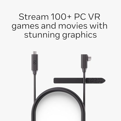 Meta Quest Link Cable - Virtual Reality Headset Cable for Quest - 16FT (5M) - PC VR - style: Link Cable