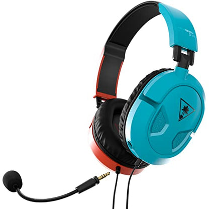 Turtle Beach Recon 50 Gaming Headset - Xbox Series X, Xbox Series S, Xbox One, PS5, PS4, PlayStation, Mobile & PC with 3.5mm - Removable Mic, 40mm Speaker, Red And Blue - color: Red / Blue