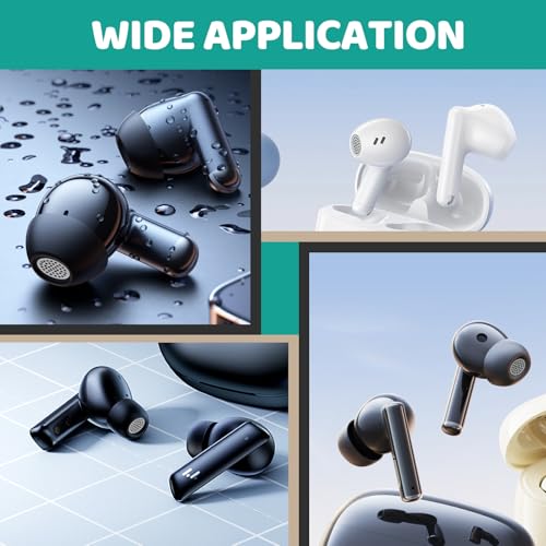60 Pcs Earbuds Dust Filter Replacement Kit, Microphone Mesh Replacement | Ultra Fine Dustproof Mesh, Block Debris And Sweat, Prevent Sound Hole Clogging, Easy Disassembly Installation