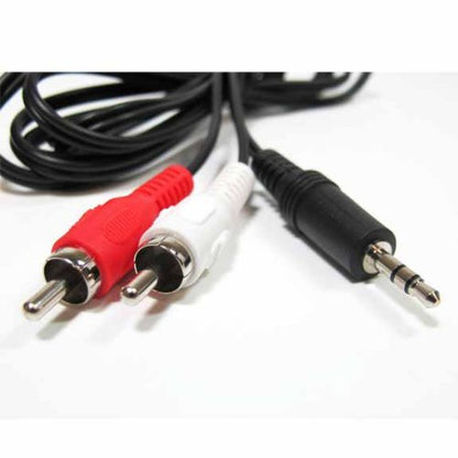 12ft 3.5mm Stereo Male to 2 RCA Male Splitter Cable