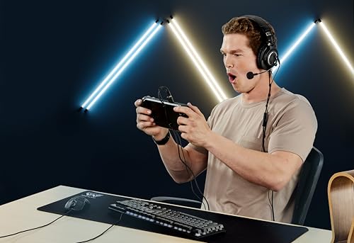 ModMic Uni 2+ Attachable 3.5mm Headset Microphone. Gaming on PC, PS5, Xbox