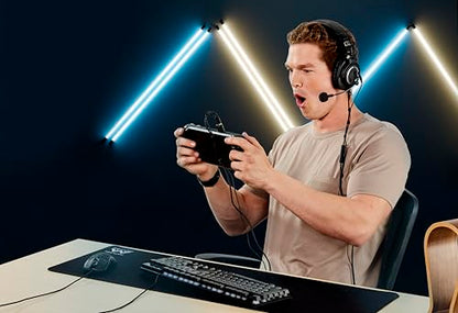 ModMic Uni 2+ Attachable 3.5mm Headset Microphone. Gaming on PC, PS5, Xbox