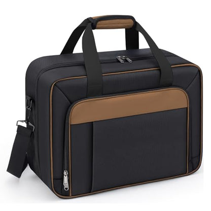 GDNasist Carrying Case Compatible with PS5/PS5 Pro/PS5 Slim, Brown - color: Brown